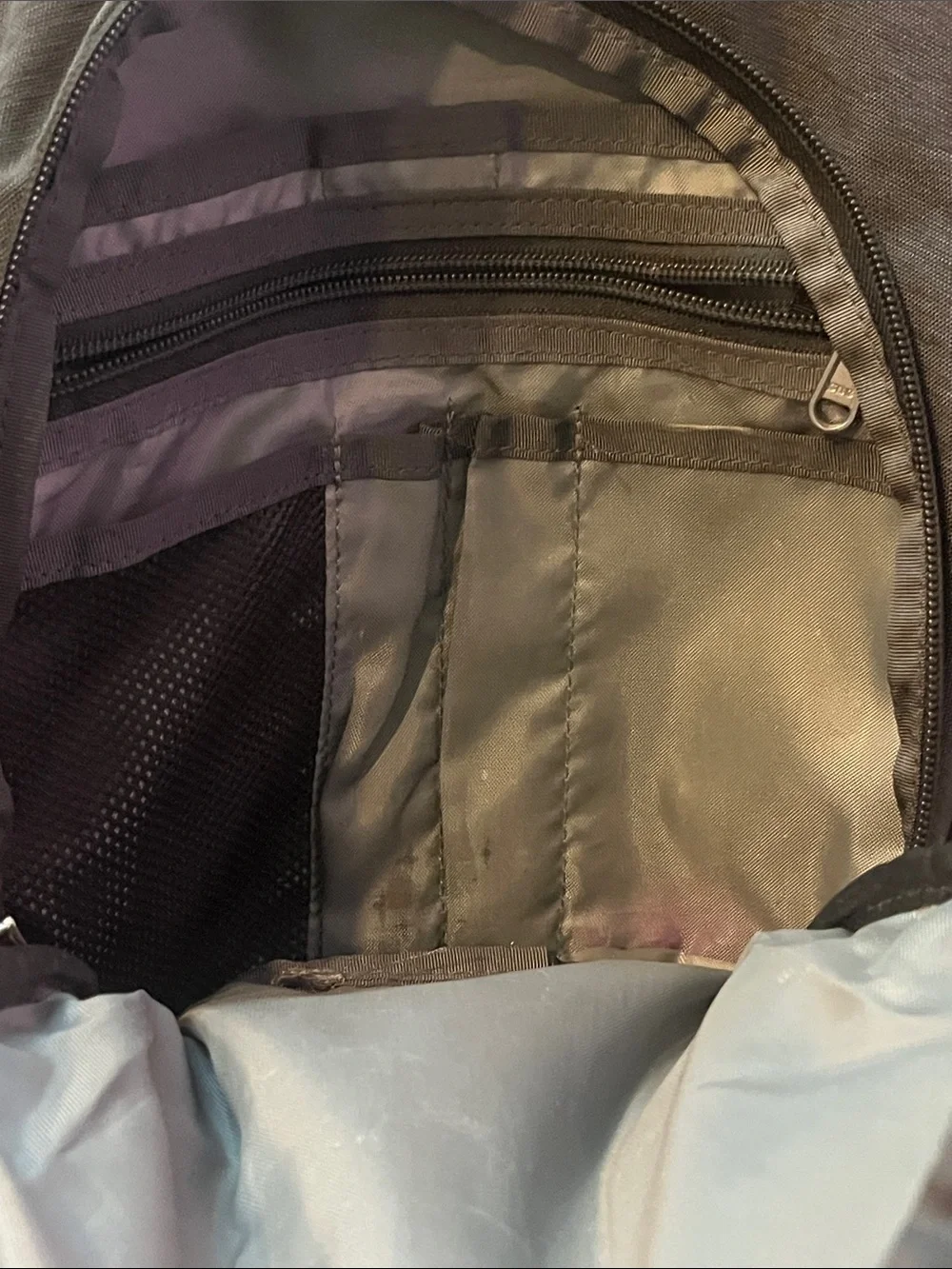 The NorthFace Jester Black Backpack with Light Pink Bungee Cord